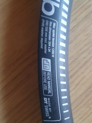 Llanta DT Swiss GR 531 db 27,5 gravel