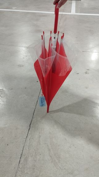 Paraguas rojo - Plegable