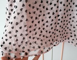 Top tirantes rosa corazones