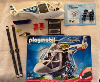 Helicóptero Playmobil 6921 City Action