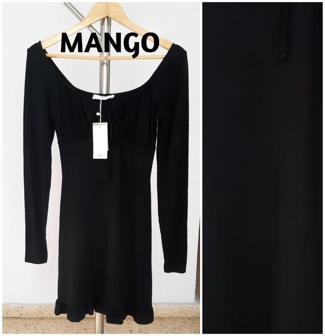 Vestido MANGO negro - nuevo