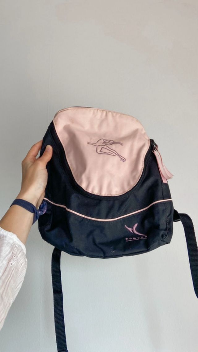 Mochila ballet niña - Rosa y negra