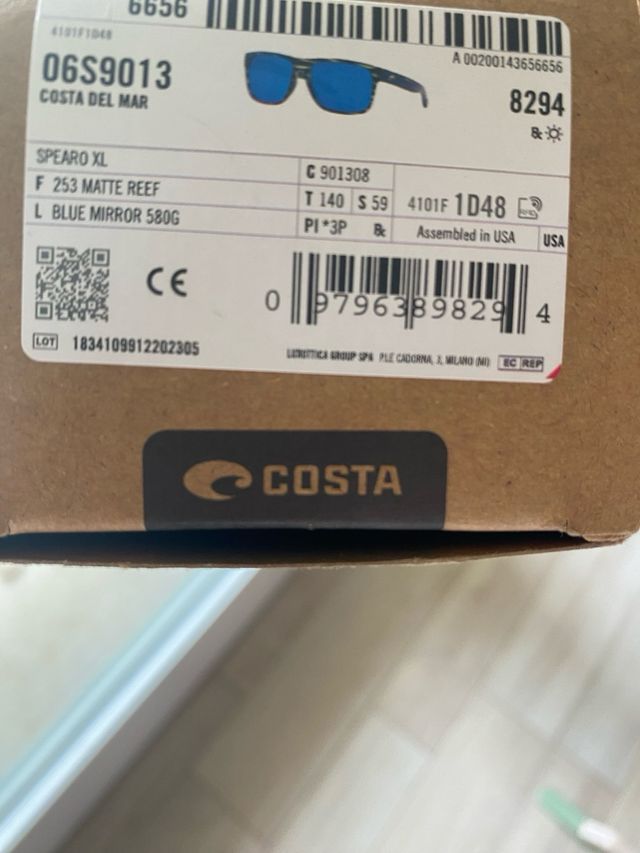 Occhiali da sole Costa - Blu/Grigio modello SPEARO