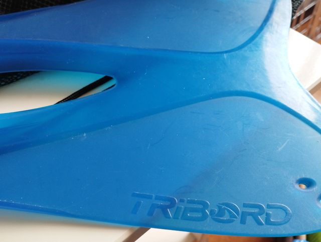 Aletas natación adulto Tribord talla 43-44