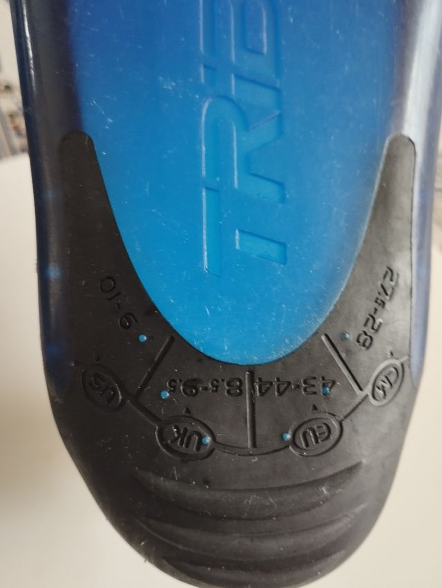 Aletas natación adulto Tribord talla 43-44