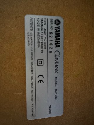 Yamaha Clavinova: Piano digital