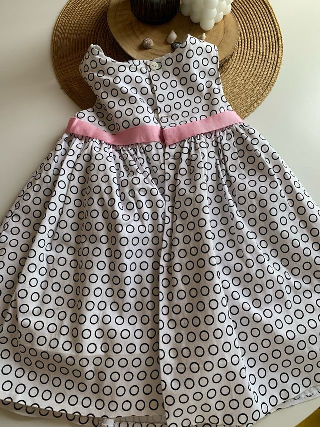 Vestidos niña 12-18m (3 uds.) seminuevos