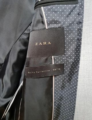 Traje completo Zara Gris - Talla L