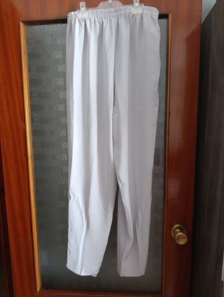 Pantalones premamá grises