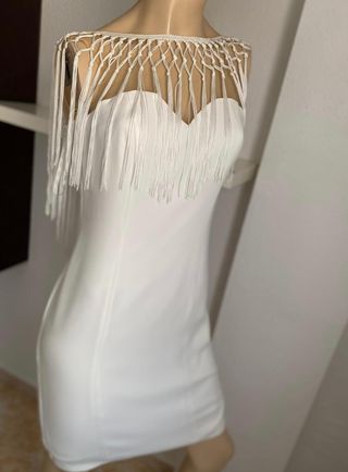 Vestido Zeila blanco fiesta
