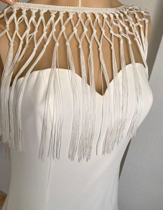 Vestido Zeila blanco fiesta
