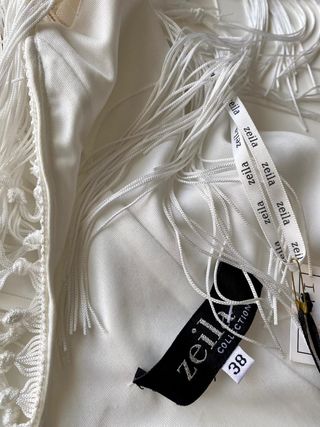 Vestido Zeila blanco fiesta