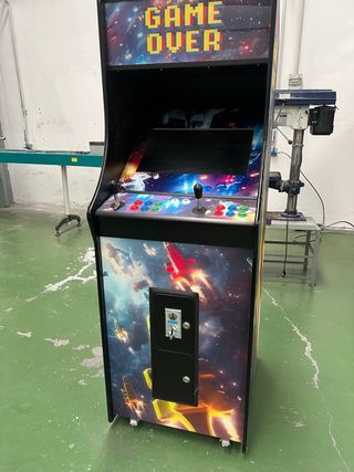 Máquina recreativa arcade retro