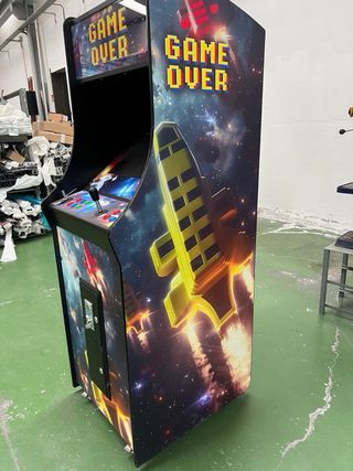 Máquina recreativa arcade retro