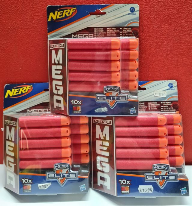 30 Dardos NERF Mega N-Strike NUEVOS