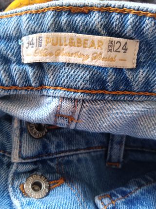 Vaqueros campana azules