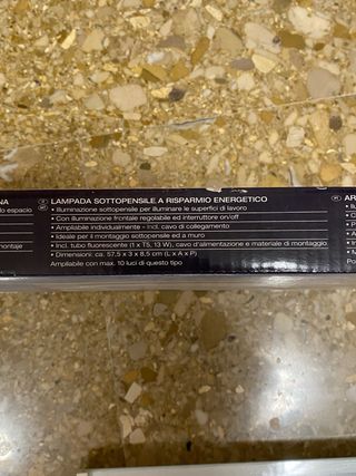  Lampada Sottopensile risparmio energetico 