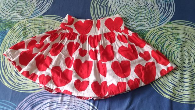 Gonna cuore bimba Stella McCartney