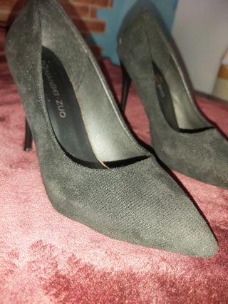 Tacones negros NANBEIZUO