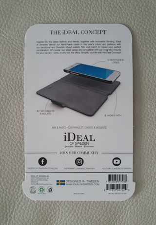 Funda iPhone Ideal of Sweden para 8/7/6/6S rosa