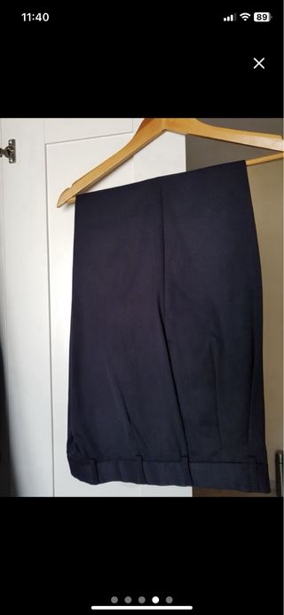 Traje azul marino caballero talla L
