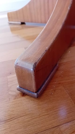 Mesa redonda extensible madera