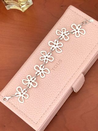 Pulsera Tous Plata - Flor Duna