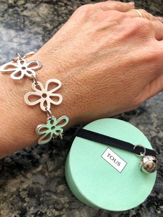 Pulsera Tous Plata - Flor Duna