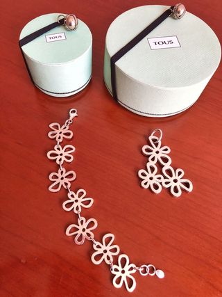 Colgante Tous Plata Flor Duna