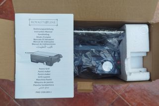 Plancha panini Royalty Line - 1600W