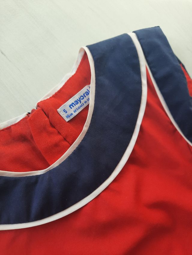 Lote 4 vestidos niña 4-5 años