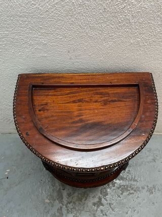 Mueble bar vintage semicircular