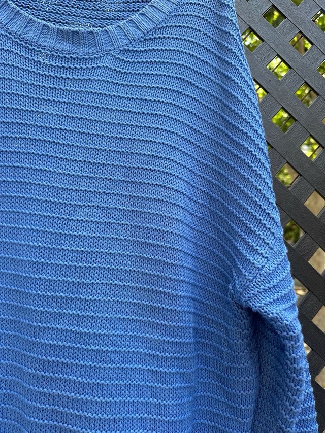 Jersey azul mujer talla L