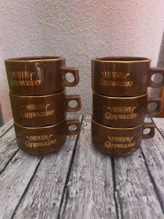 6 Tazas Nescafé Capuccino