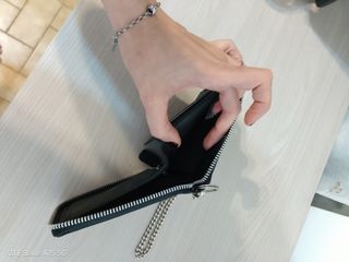 Portafoglio Northampton - Pelle Nera