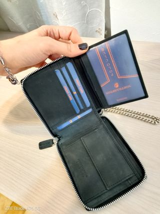 Portafoglio Northampton - Pelle Nera