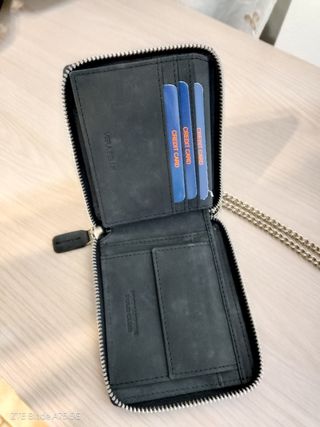 Portafoglio Northampton - Pelle Nera