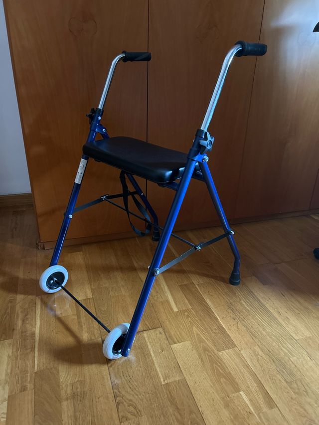 Carrito andador con asiento