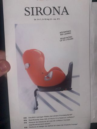 Silla coche Cybex Platinum Sirona