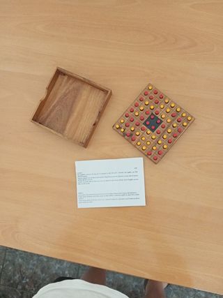 Juego Otelo artesanal madera