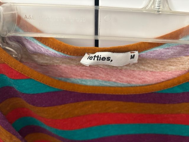 Camiseta rayas multicolor