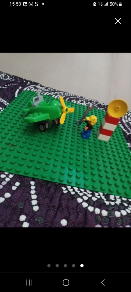 Lego Avion+ Figura + Piezas