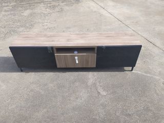 Mueble TV salón - Madera y metal