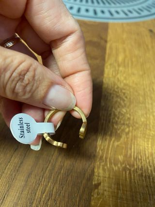 Anillo oso Tous dorado