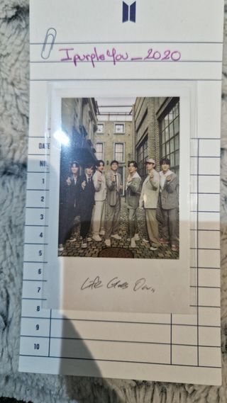 Photocard BTS Life Goes On