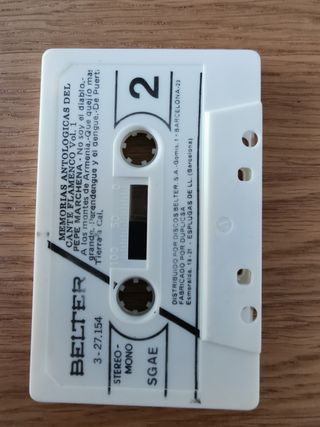 Casete Flamenco Pepe Marchena