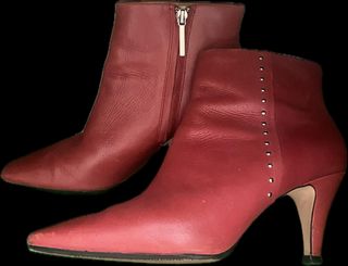 Botines Rojos tacón aguja