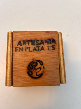 Pendientes plata caballito mar artesanales