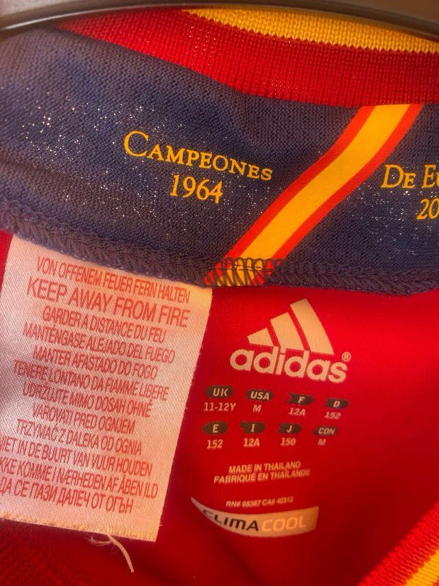 Camiseta España 2008 Adidas