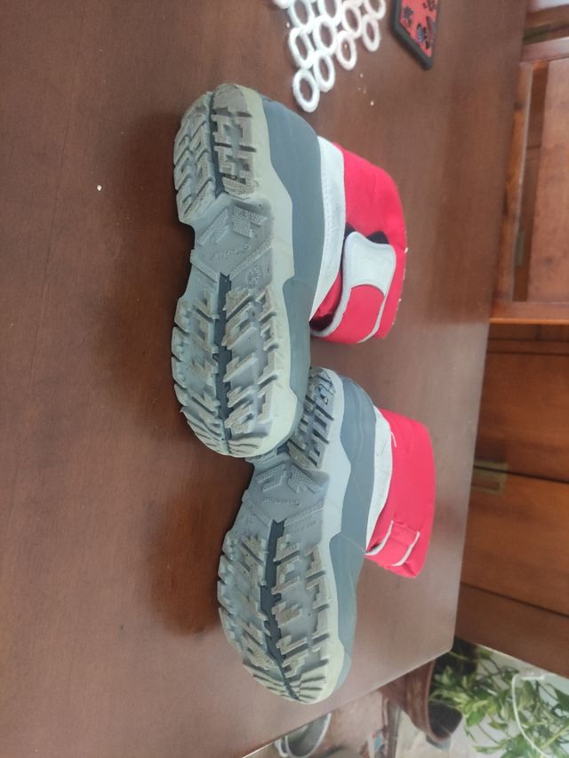 Stivali da neve per bambini rossi - taglia 32/33